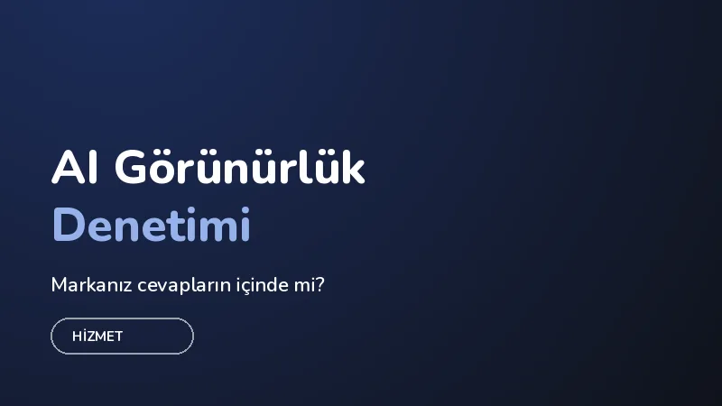 AI Görünürlük Denetimi